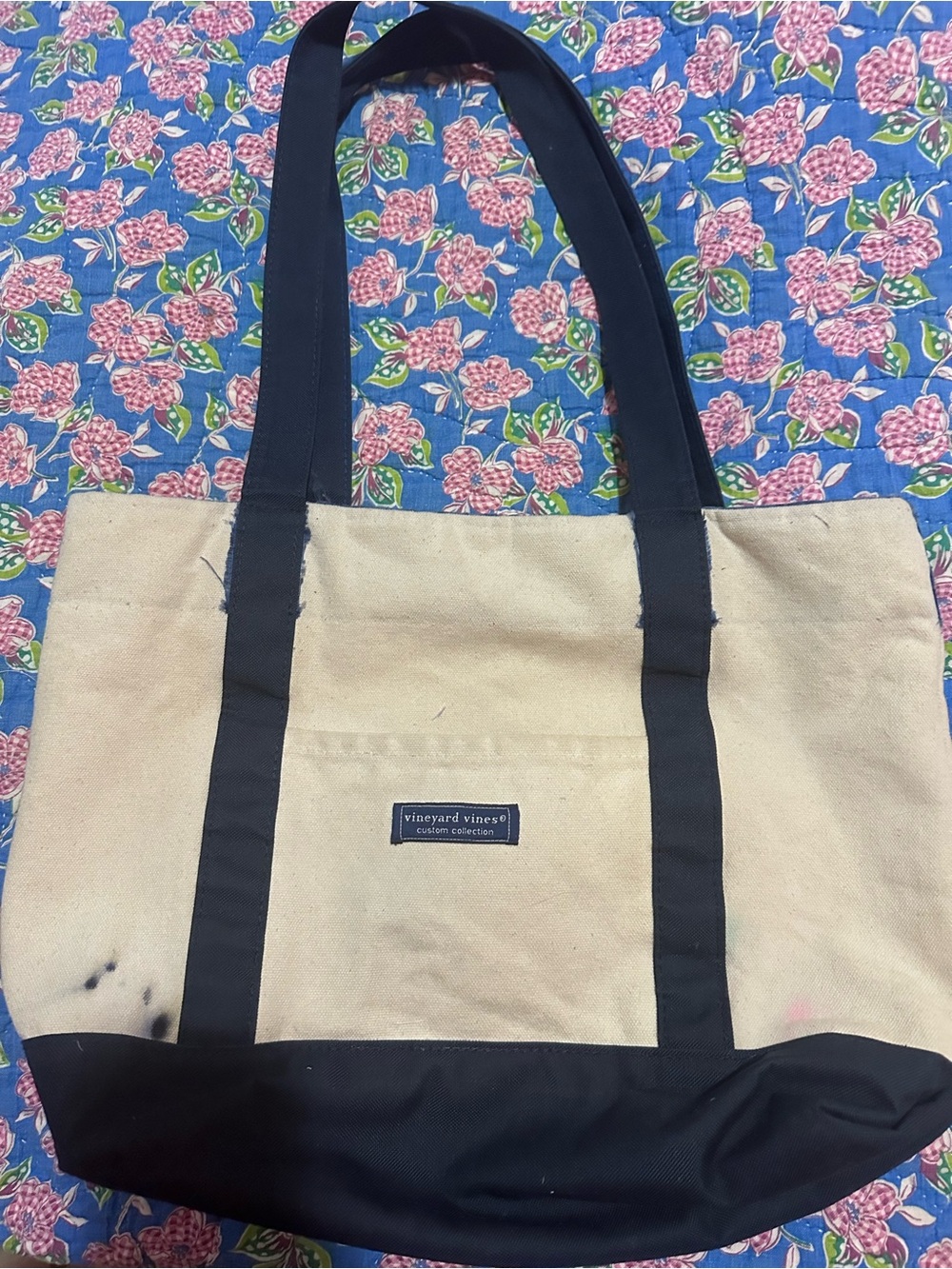 Vineyard Vines Canvas Tote
